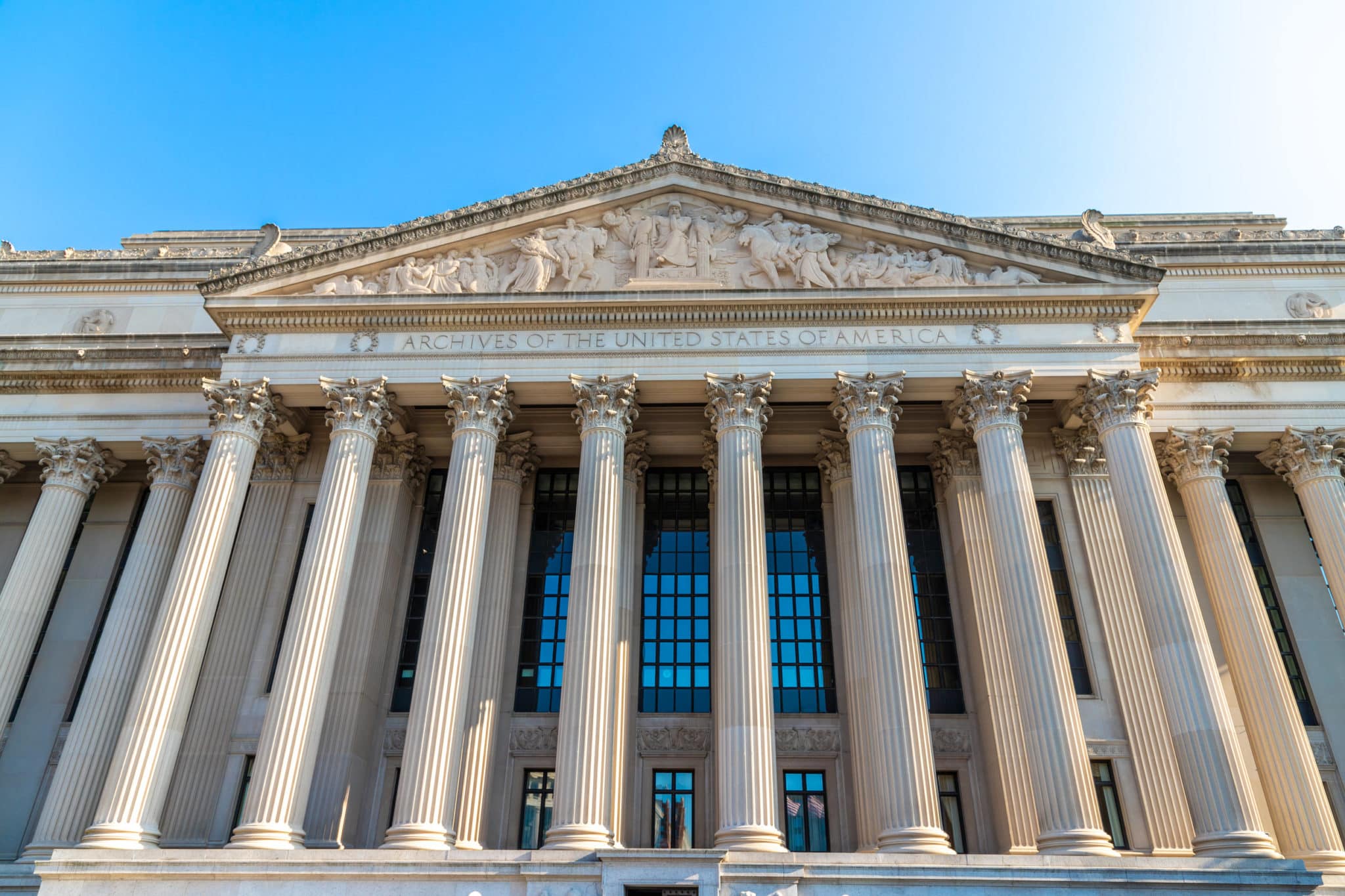 National Archives Research Center in Washington