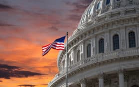 Sunset at Capitol Building