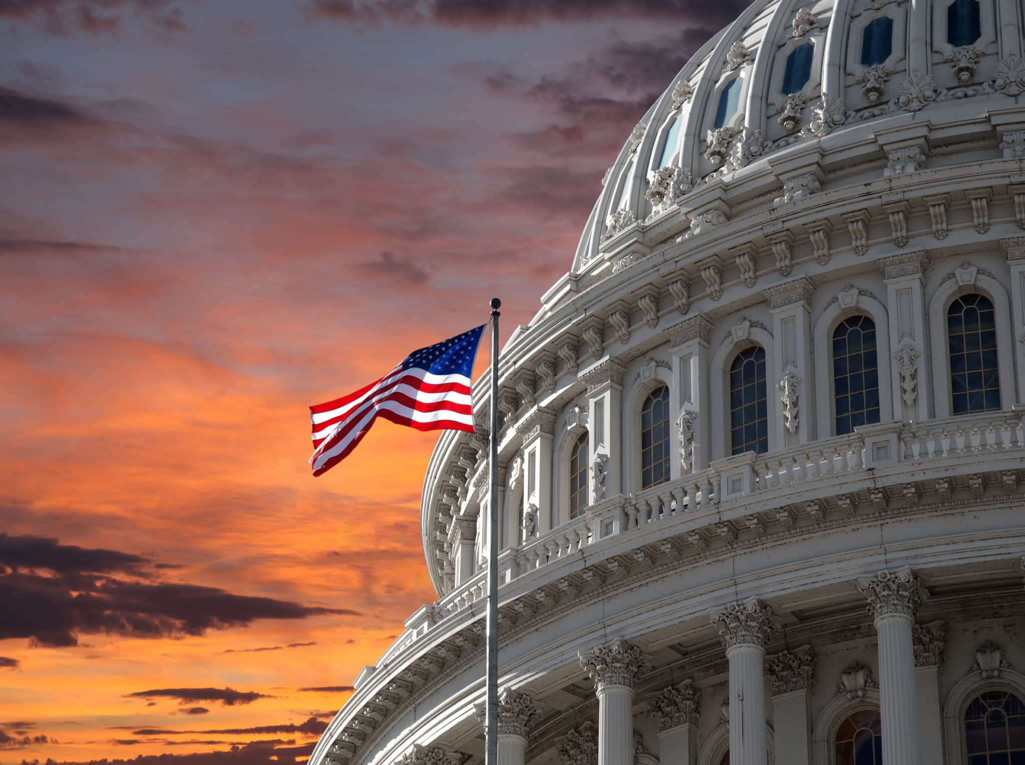 Sunset at Capitol Building