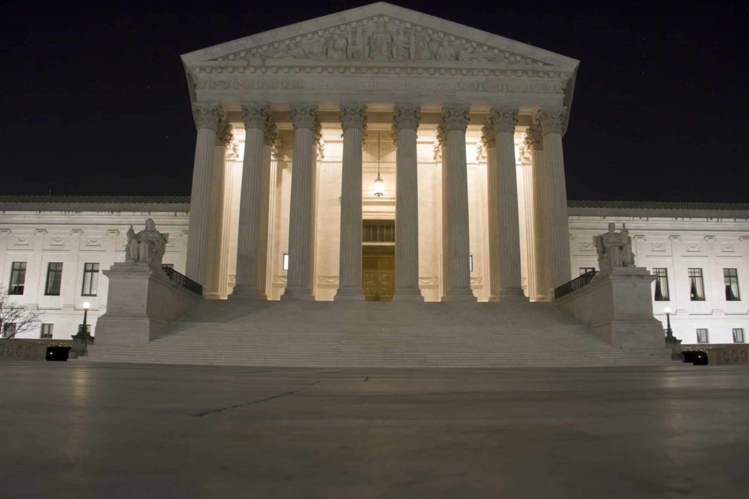 - This Nation US Supreme Court building in Washington D C at night