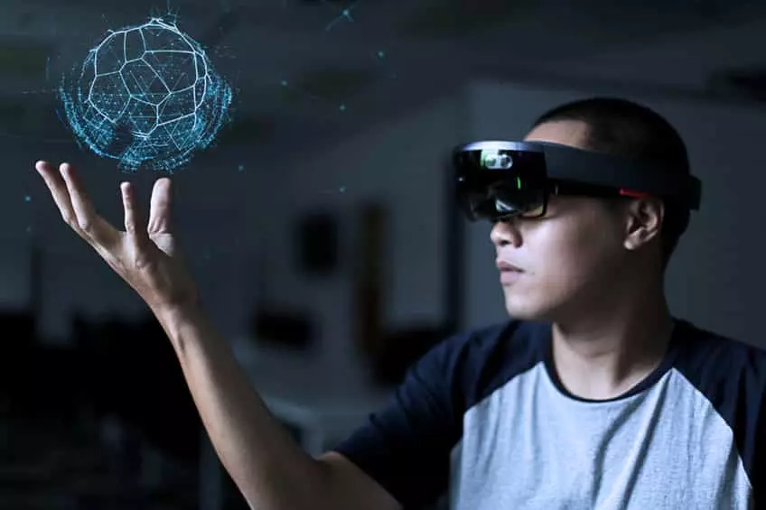 - This Nation Man experiencing the metaverse