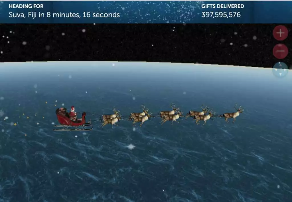 - This Nation Santa Tracker