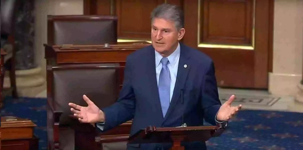 Joe Manchin Senate Floor