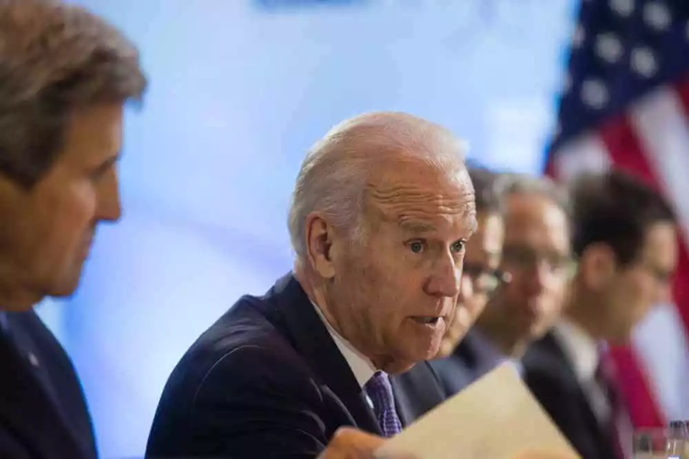 - This Nation Joe Biden at a conference