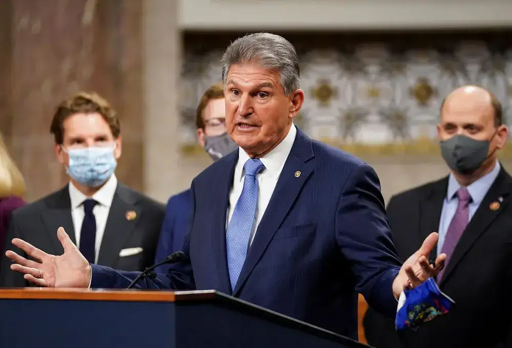 - This Nation Joe Manchin says no to build back better