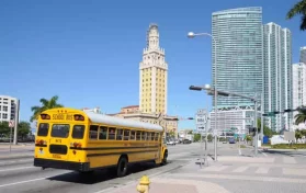School Bus in Miami