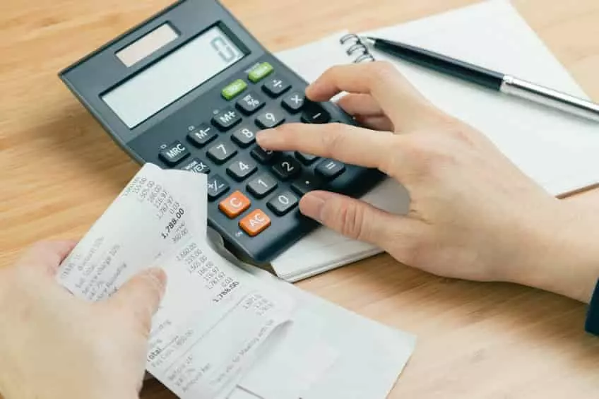 - This Nation Calculating costs on receipts