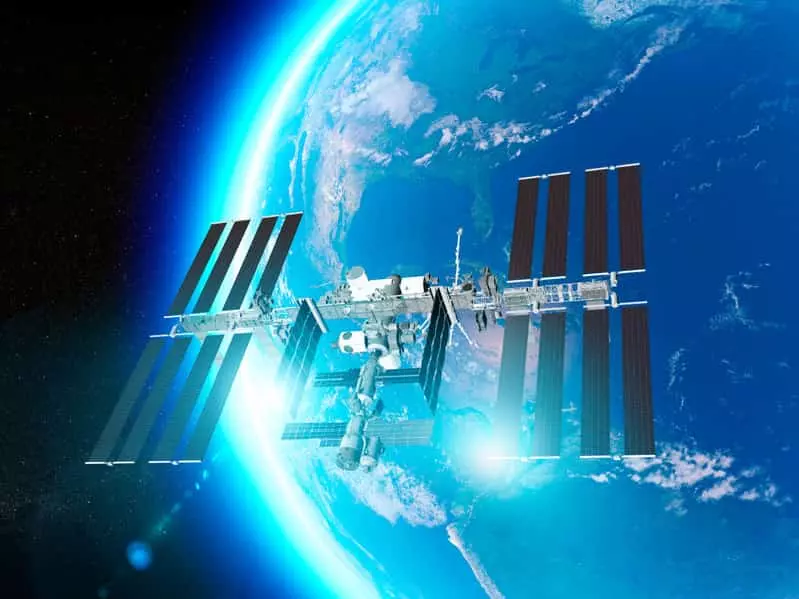 - This Nation ISS view of earth