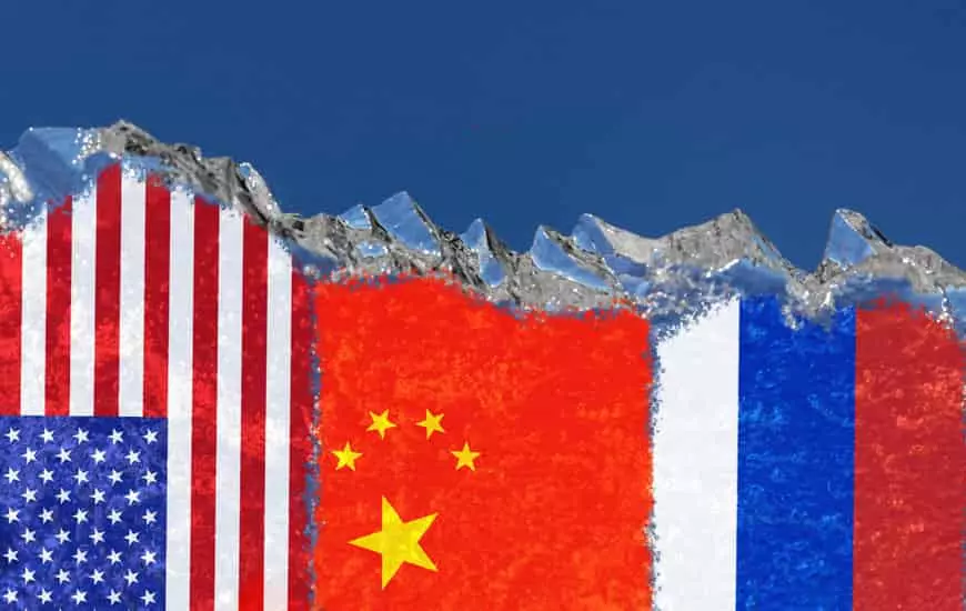 - This Nation USA China Russia Flags
