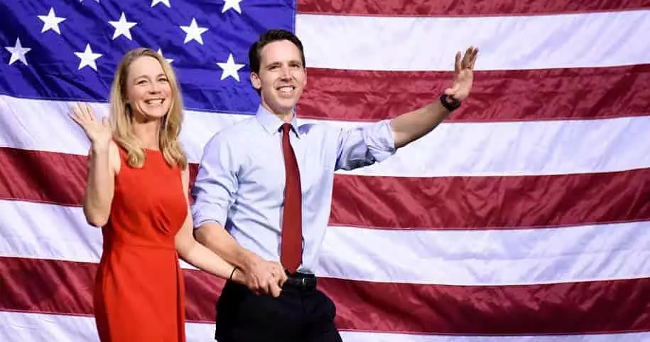 Josh Hawley and Wife