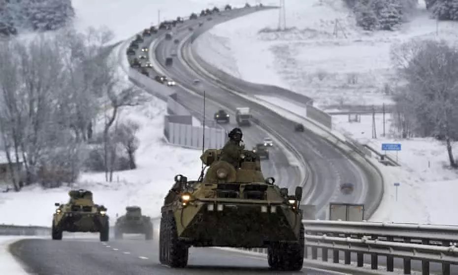 - This Nation Russian Troops on highway