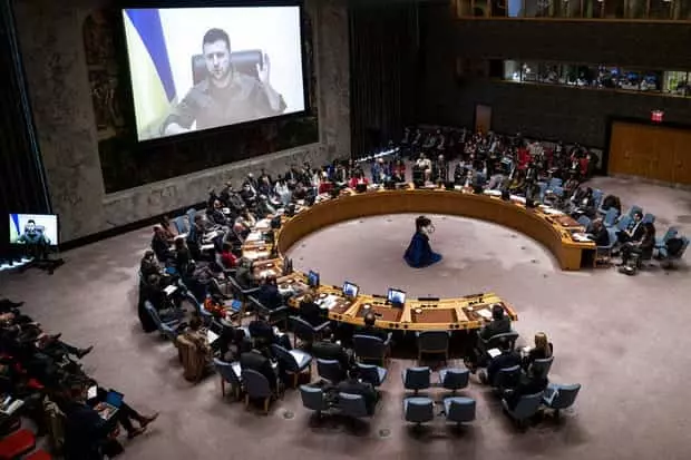 - This Nation Zelenskyy United Nations meeting