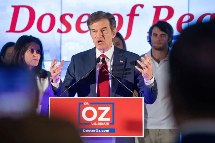 - This Nation Dr Oz Senate Primary