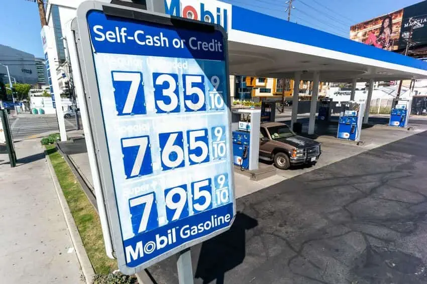 - This Nation mobil gas station