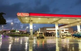 Exxon Gas Station