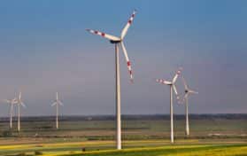 wind turbines