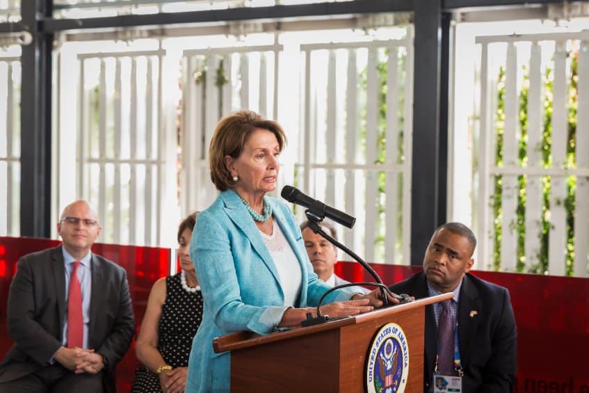 Nancy Pelosi speaking