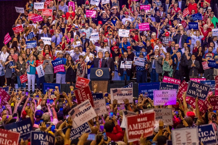 MAGA rally