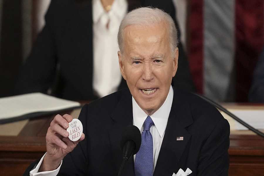 Biden And Trump Clash Over Immigration And Laken Rileys Tragic Death At Competing Georgia Rallies