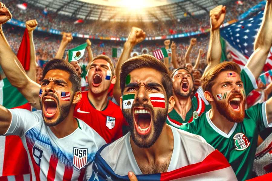USA vs Mexico Chant - This Nation USA vs Mexico Chant Chants Of Rivalry