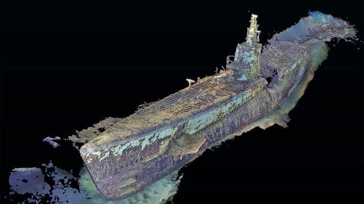 Wreck of WWII US Submarine Known for Sinking Most Japanese Warships Discovered in South China Sea