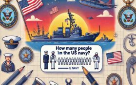 How many people are in the US Navy