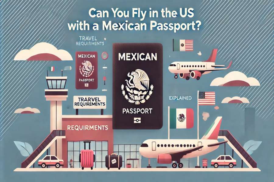 Can You Fly In The US With a Mexican Passport