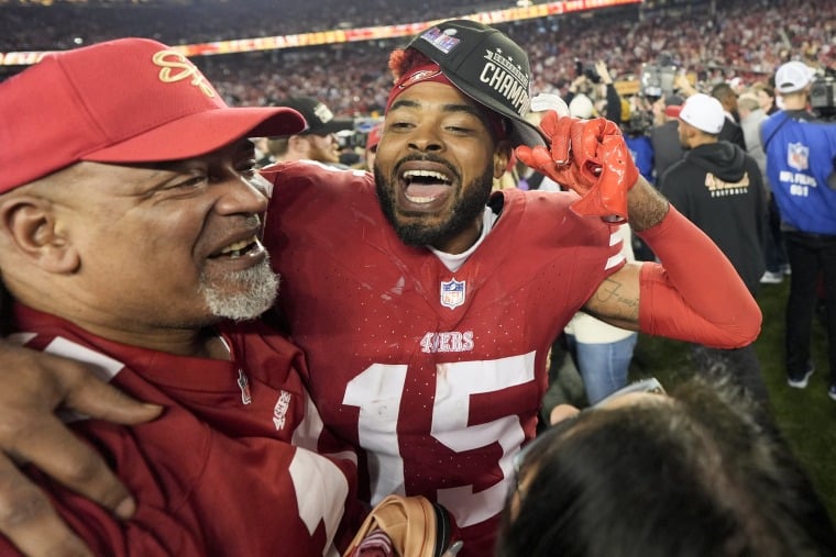 Celebration of 49ers Super Bowl Victory