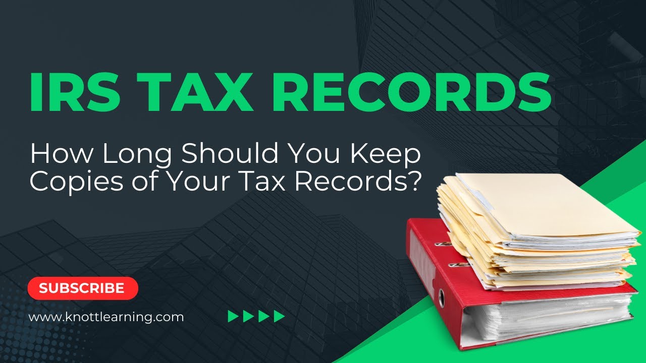 Record Keeping for Taxes
