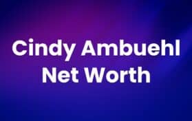 Cindy Ambuehl Net Worth