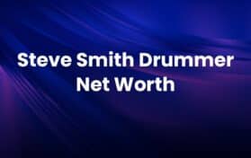 Steve Smith Drummer Net Worth