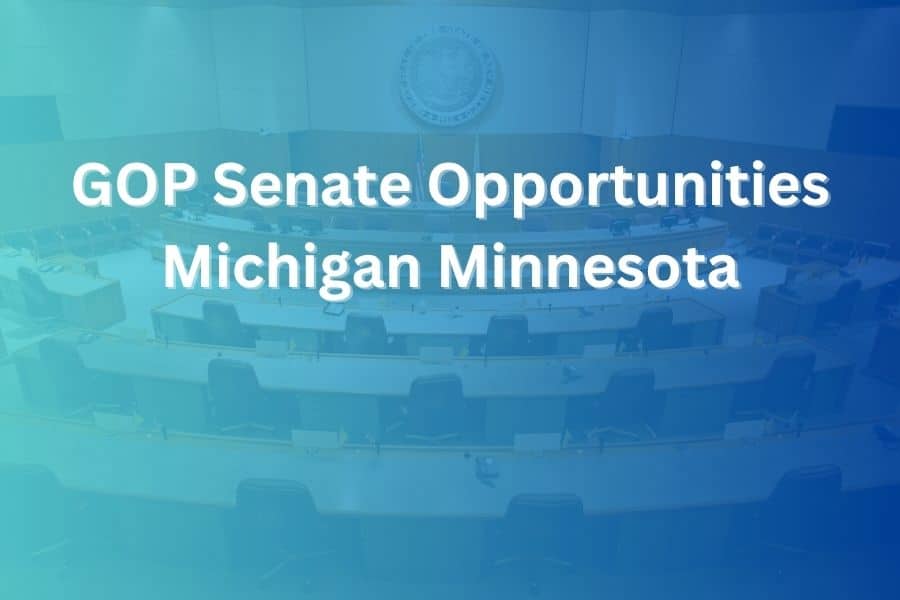 gop senate opportunities michigan minnesota
