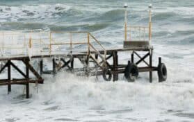 What Seven Features Protect Galveston Bay from Storm Surge?